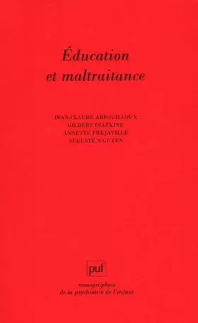 Couverture du produit · Education et maltraitance