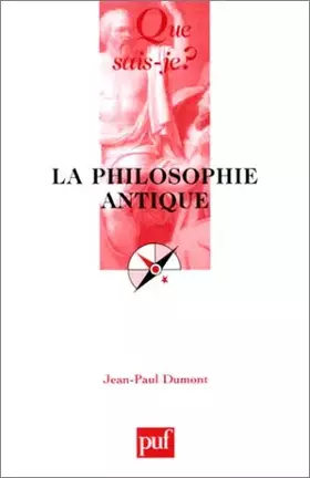 Couverture du produit · La Philosophie antique