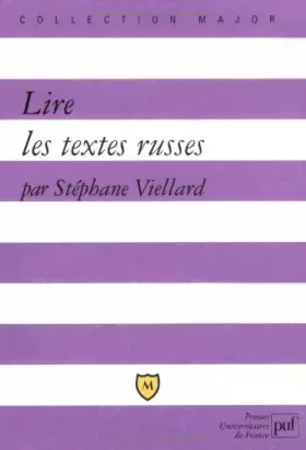 Couverture du produit · Lire les textes russes