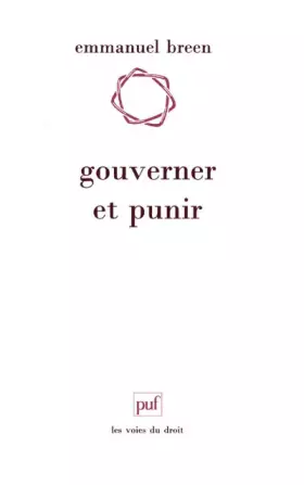Couverture du produit · Gouverner et punir