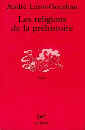 Couverture du produit · Les Religions de la préhistoire