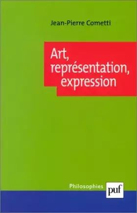 Couverture du produit · Art, représentation, expression