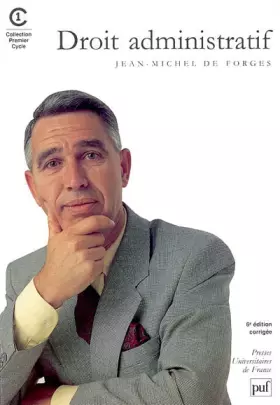 Couverture du produit · Droit administratif, 6e édition