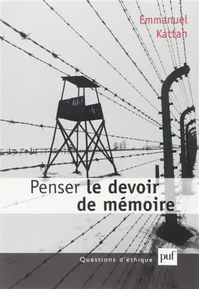 Couverture du produit · Penser le devoir de mémoire