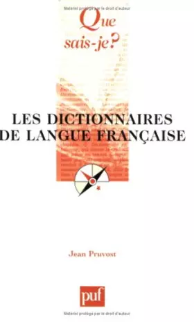 Couverture du produit · Les Dictionnaires de langue française