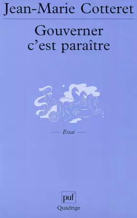 Couverture du produit · Gouverner c'est paraître