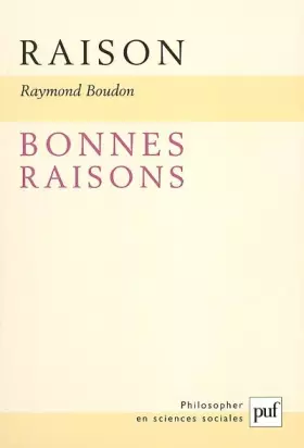 Couverture du produit · Raison, bonnes raisons