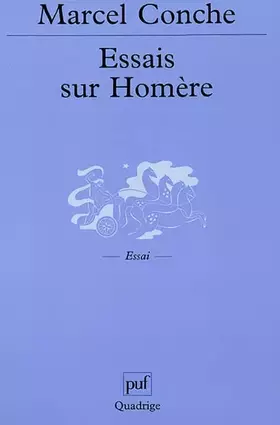 Couverture du produit · Essais sur Homère
