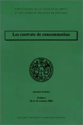 Couverture du produit · Les Contrats de consommation, tome 41