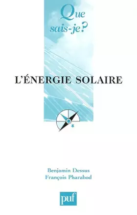 Couverture du produit · L'Énergie solaire