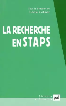 Couverture du produit · La recherche en STAPS