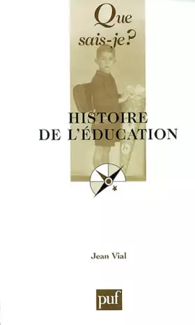 Couverture du produit · Histoire de l'éducation