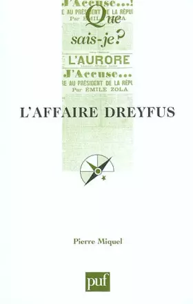 Couverture du produit · L'Affaire Dreyfus