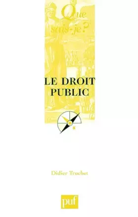 Couverture du produit · Le Droit public