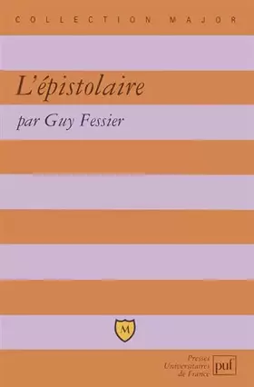 Couverture du produit · L'Épistolaire