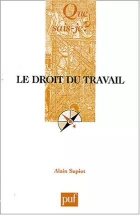 Couverture du produit · Le Droit du travail