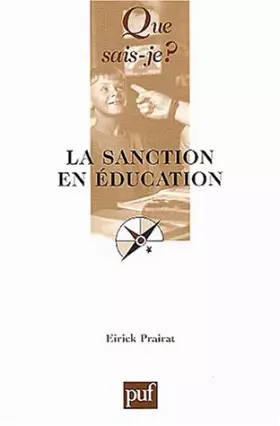 Couverture du produit · La Sanction en éducation