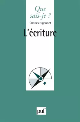 Couverture du produit · L'écriture