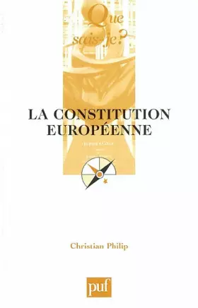 Couverture du produit · La Constitution européenne