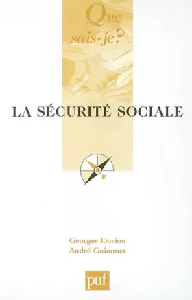 Couverture du produit · La Sécurite sociale