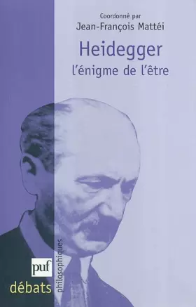 Couverture du produit · Heidegger. L'énigme de l'être