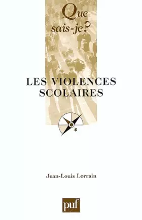 Couverture du produit · Les Violences scolaires