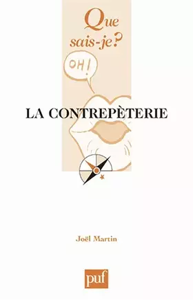 Couverture du produit · La contrepèterie