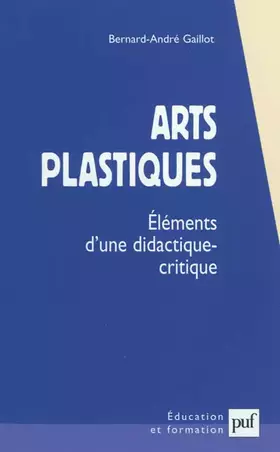 Couverture du produit · Arts plastiques