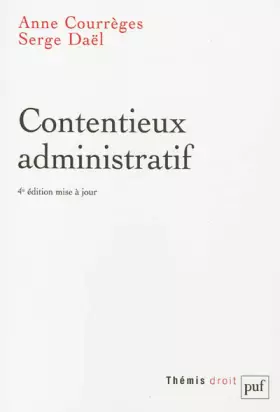 Couverture du produit · Contentieux administratif