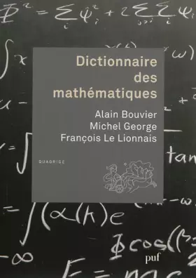 Couverture du produit · Dictionnaire des mathématiques