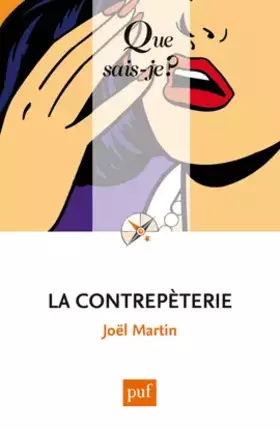 Couverture du produit · La contrepèterie