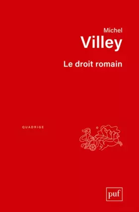 Couverture du produit · Le droit romain