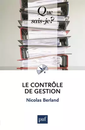 Couverture du produit · Le contrôle de gestion