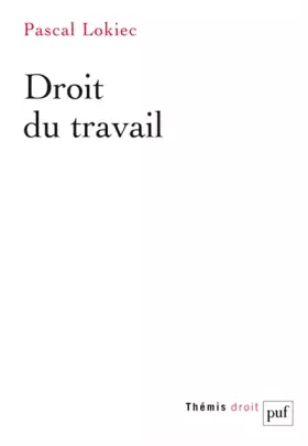 Couverture du produit · Droit du travail