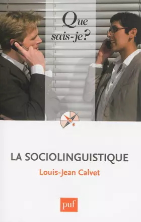 Couverture du produit · La sociolinguistique