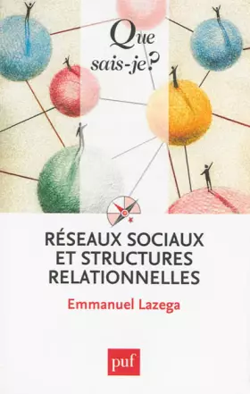 Couverture du produit · Réseaux sociaux et structures relationnelles