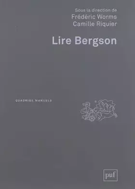 Couverture du produit · Lire Bergson