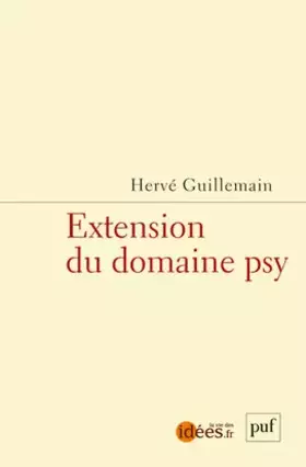 Couverture du produit · Extension du domaine psy