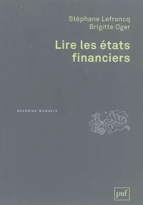 Couverture du produit · Lire les états financiers