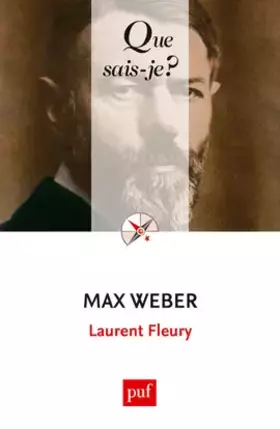 Couverture du produit · Max Weber
