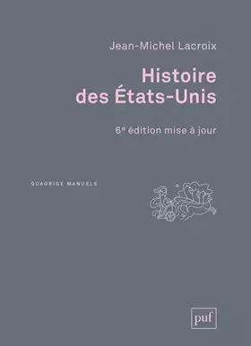 Couverture du produit · Histoire des États-Unis