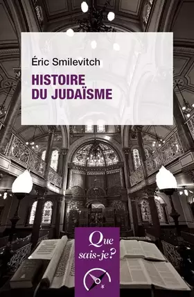 Couverture du produit · Histoire du judaïsme