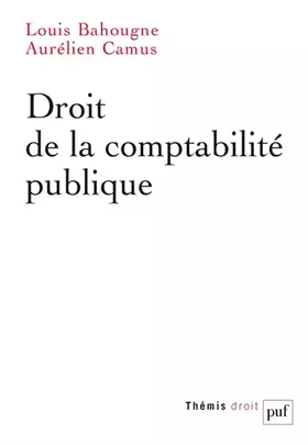 Couverture du produit · Droit de la comptabilité publique