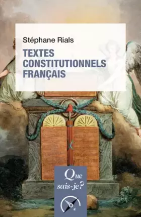Couverture du produit · Textes constitutionnels français