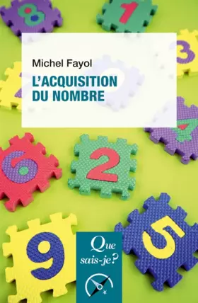 Couverture du produit · L'acquisition du nombre