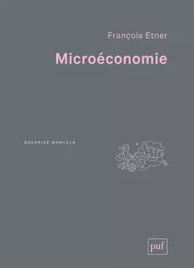 Couverture du produit · Microéconomie