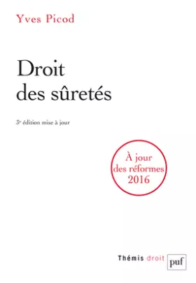 Couverture du produit · Droit des sûretés