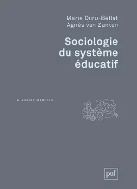 Couverture du produit · Sociologie du système éducatif