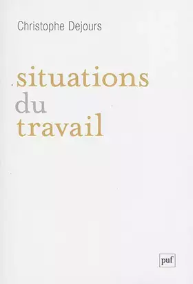 Couverture du produit · Situations du travail