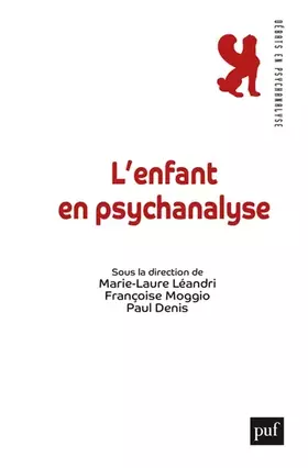 Couverture du produit · L'enfant en psychanalyse